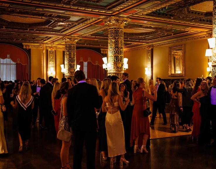 People dance at the Solstice Ball.