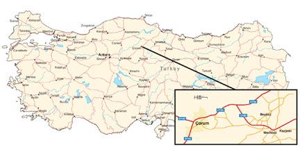 The Avkat project conducts fieldwork in the Turkish province of Çorum, east of Ankara.