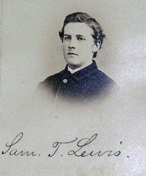 Samuel Trust Lewis 1866: Well known... in Wyoming