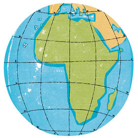 Illustration of the Earth