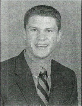 Pete Hegseth ’03’s 2003 yearbook photo.