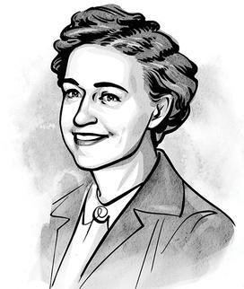 Illustration of Caroline Underwood.