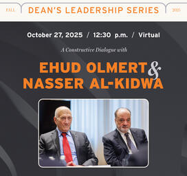 DLS_olmert-al-kidwa.jpg Poster for the event featuring Ehud Olmert and Nasser al-Kidwa