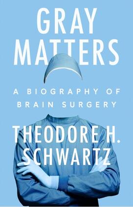 The cover of "Gray Matters," with an image of scrubs with no person inside.