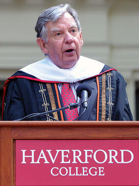 Editor-Bowen.jpg Former Princeton president William Bowen *58.