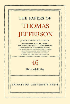 Book cover, The Papers of Thomas Jefferson 