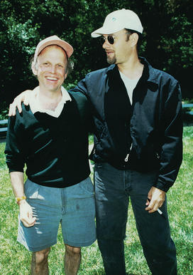 Jones with Tom Hanks.