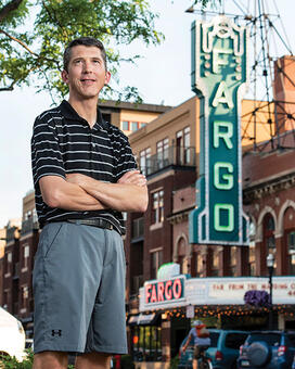 Prince-Hektner16n.jpg Joel Hektner ’90 says the best part of moving back to his home state is seeing his sons get to know their grandparents and other relatives.