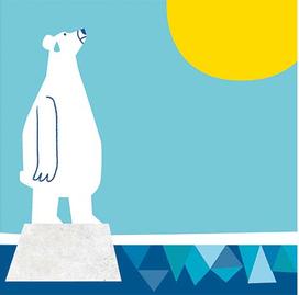 Ice Flowing Illustration