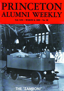 1959 PAW magazine cover.