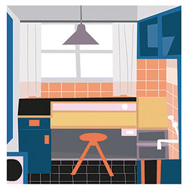 Interior design graphic