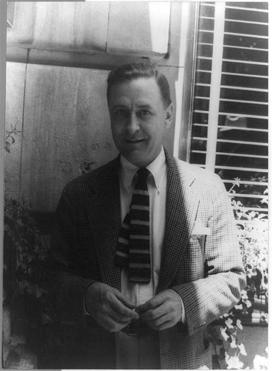 F. Scott Fitzgerald ’17 in 1937.  