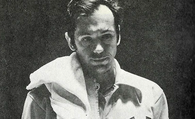 Bill Bradley ’65 after his last Knicks home game. 
