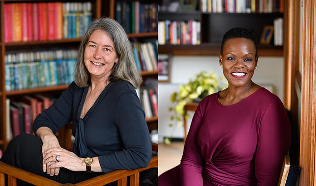 Rev. Alison Boden, left, and Rev. Theresa Thames.