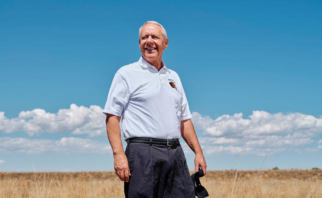 Ken Buck at home in Colorado.