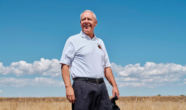 Ken Buck at home in Colorado.