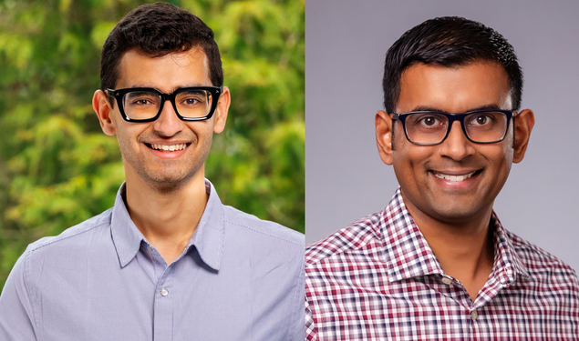 Collage of Princeton Professor Arvind Naryanan and Sayash Kapoor