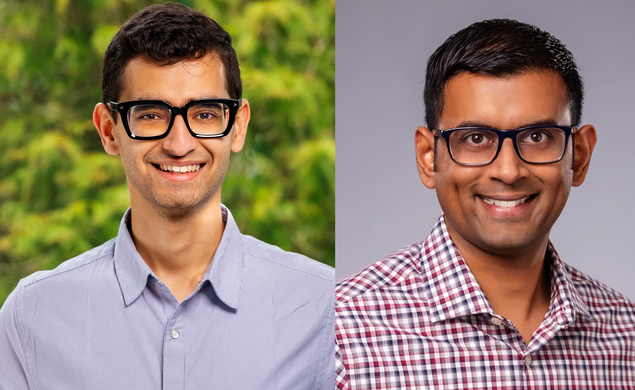 Collage of Princeton Professor Arvind Naryanan and Sayash Kapoor