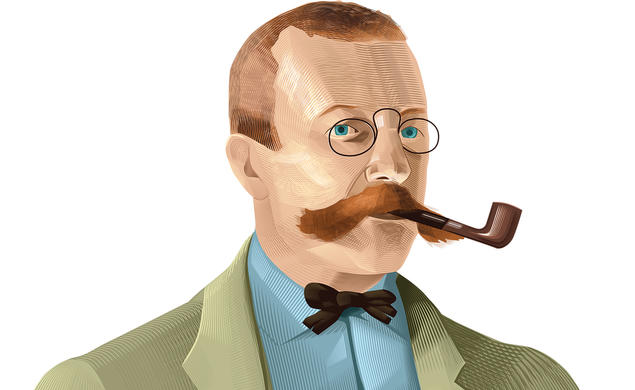An illustration of Laurence Hutton h*1897