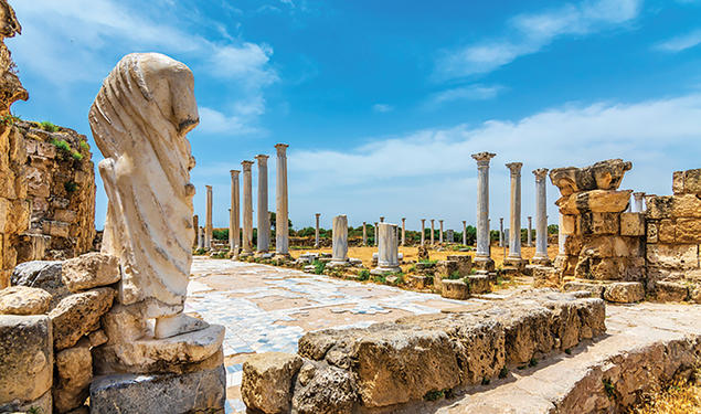 Roman ruins of Salamis