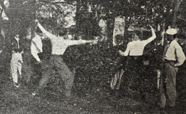 Fencing in War Time