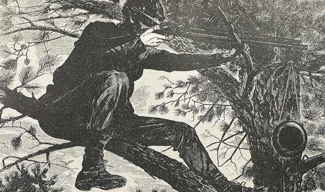 The Army of the Potomac: a sharpshooter on picket site