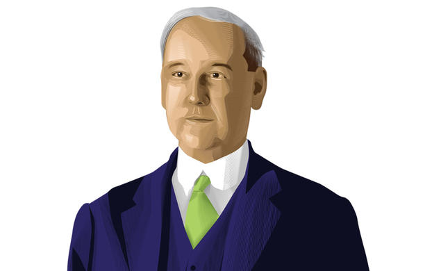 illustration of Herbert Adams Gibbons