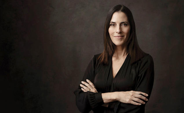 Cecilia Peck in drammatically lit photo