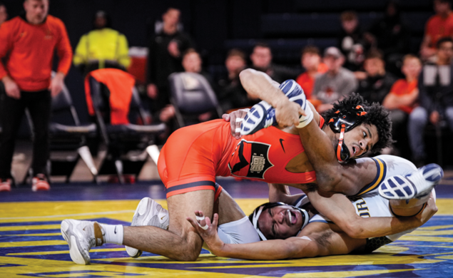 Marc-Anthony McGowan wrestling opponent