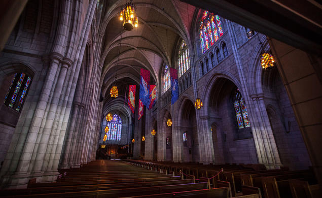 Interior view of Princeton University Chapel
