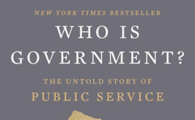 Cover of Who Is Government, a book edited by Michael Lewis '82