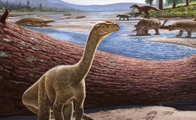 illustration of Mbiresaurus raathi