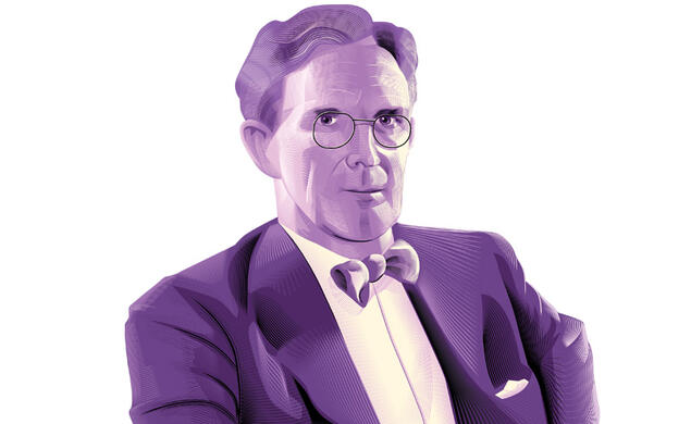 Illustrated Portrait of Henry DeWolf Smyth