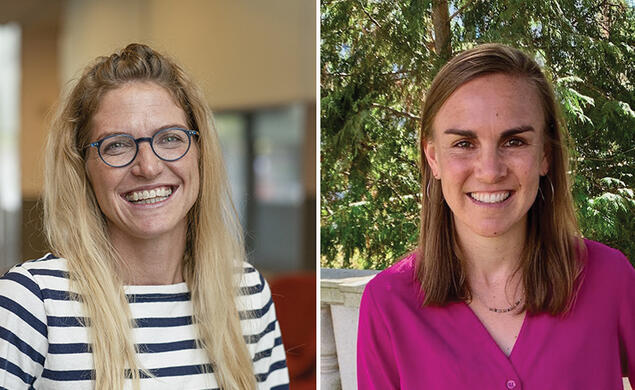 PAW Winners.jpg Fenna Krienen and Cara Brook