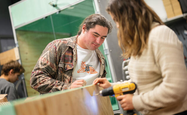 Students Rebuild Heating System at Rockefeller College