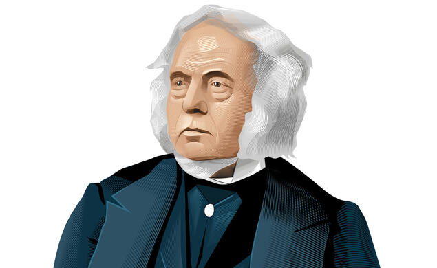 Illustration of John Bright