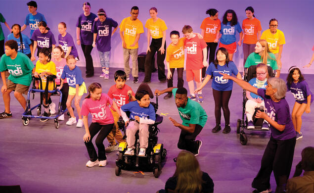 Children take part in the Dancers Realize Excellence through Arts and Movement (DREAM) Project, an inclusive dance program where children with a wide range of physical, intellectual, developmental, and neurodivergent disabilities dance with children without disabilities