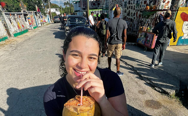 RESEARCH_Mariem Elgendy international travel.jpg Mariem Elgendy ’26 in Cuba