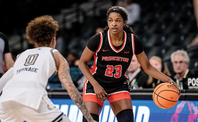 SPORTS_Madison St Rose.jpg Madison St. Rose dribbles the ball against an opponent from Georgia Tech