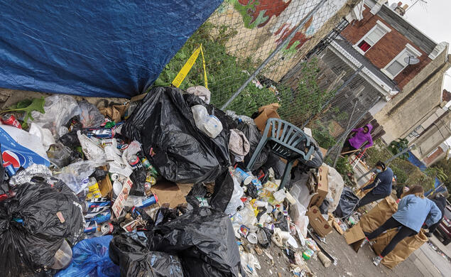 PRINCE_Klean Kensington trash pickup.jpg klean kensington crews working on a site.