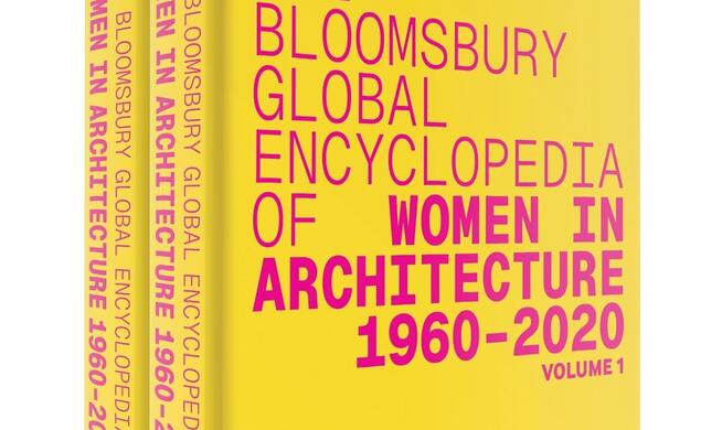 Bright yellow cover with the title in pink