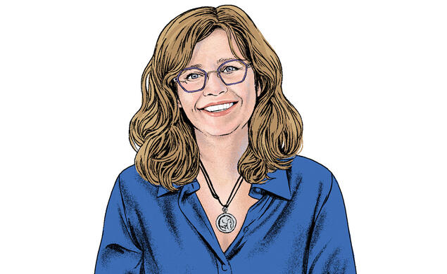 portrait illustration of Barbara Graziosi