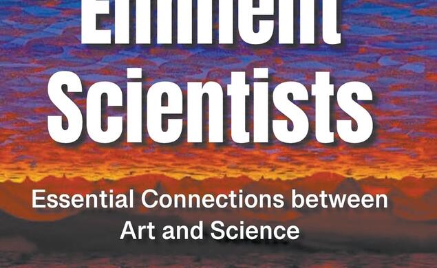 Cover resembles a grainy landscape photo with blue at the top and orange center and brown mountain-like formation toward the bottom of the image.