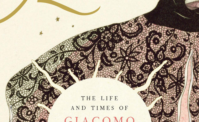 This is the cover of "Adventurer: The Life and Times of Giacomo Casanova."