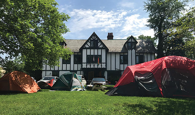 Campsite at Terrace Club