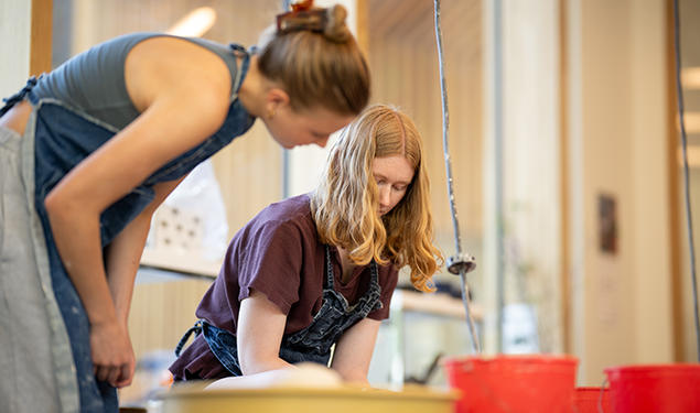 New College West Ceramics Studio Offers Creative Space for Students