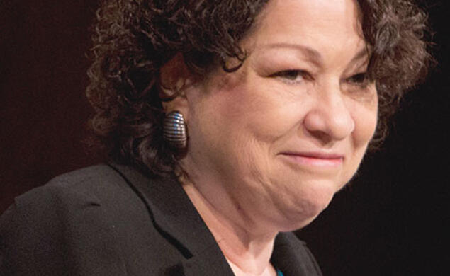 Editor1324new.jpg Sonia Sotomayor ’76