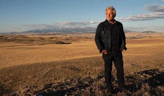 Walter Kirn ’83 enjoys the wide-open spaces of his ranch near Livingston, Montana