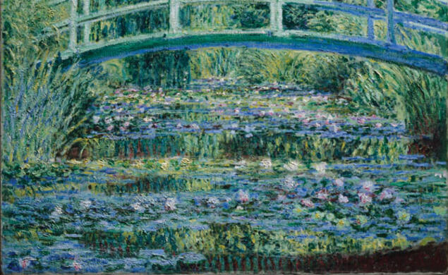 LIVE.Arts_Museum2.jpg Featured in the exhibition opening Feb. 23 will be Monet's "Water Lilies and Japansese Bridge"