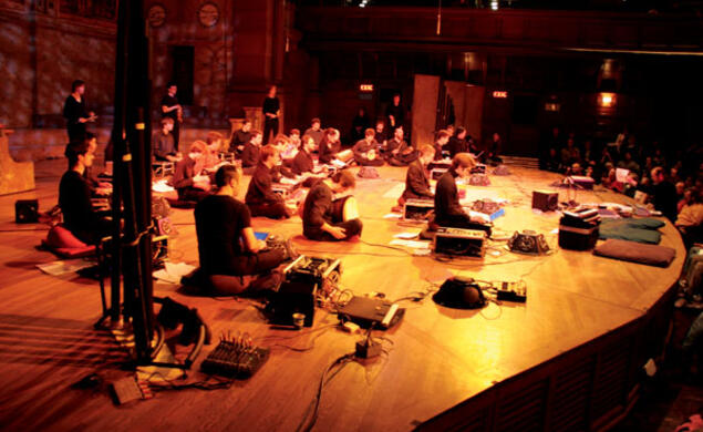 LIVE.Arts_PLork.jpg The Princeton Laptop Orchestra, shown performing last winter in Alexander Hall’s Richardson Auditorium, made its Carnegie Hall debut April 25.